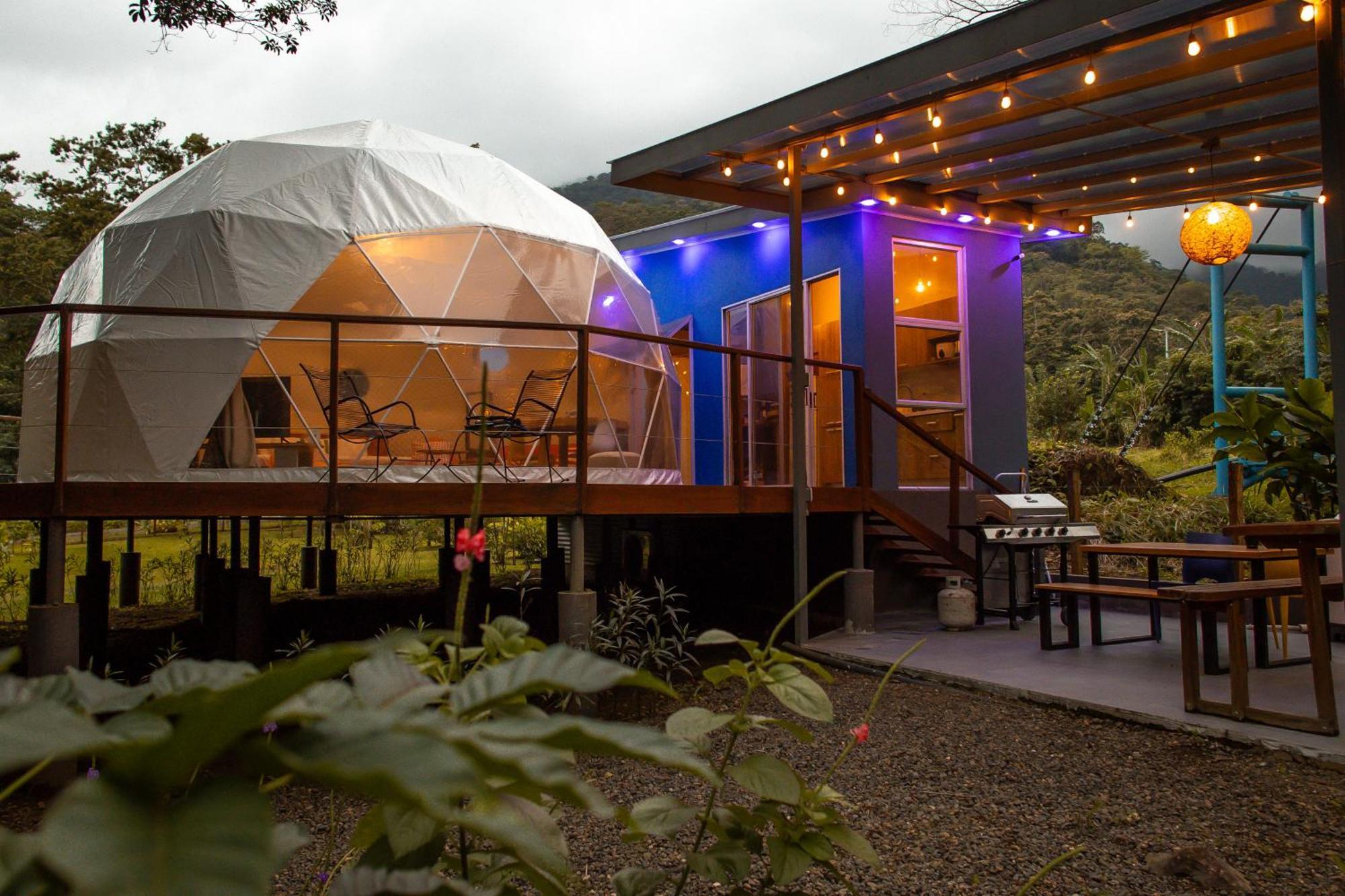 Bitzu Dome-Bijagua Riverside Glamping 외부 사진