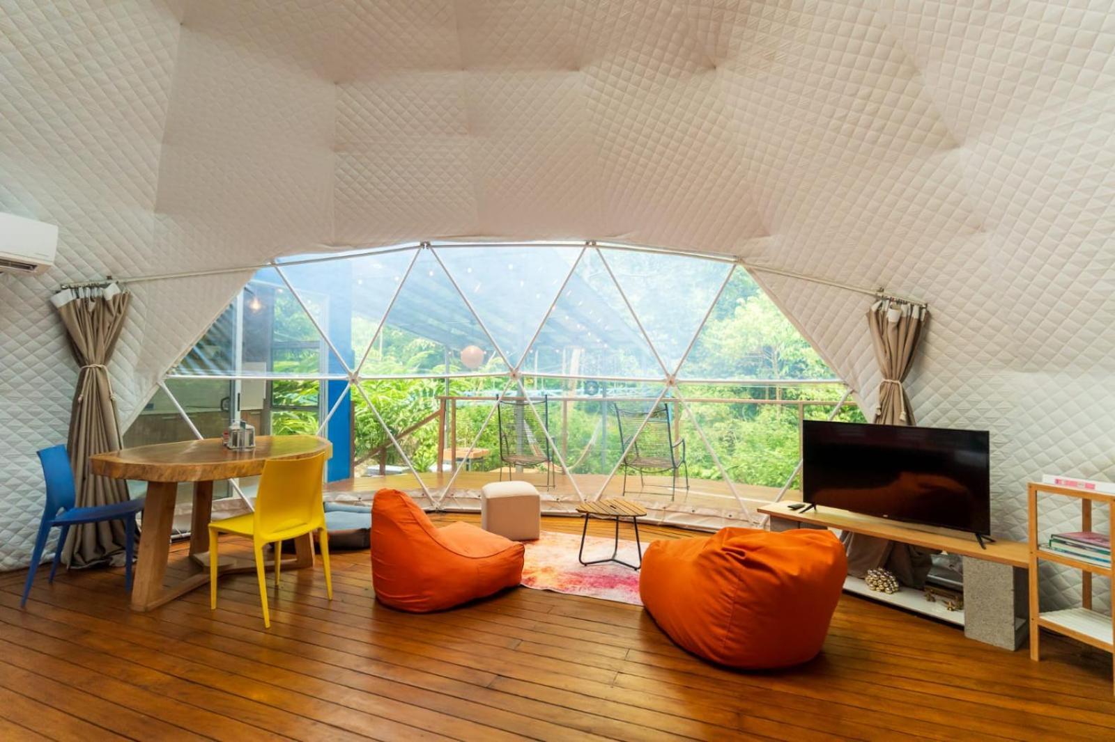Bitzu Dome-Bijagua Riverside Glamping 외부 사진