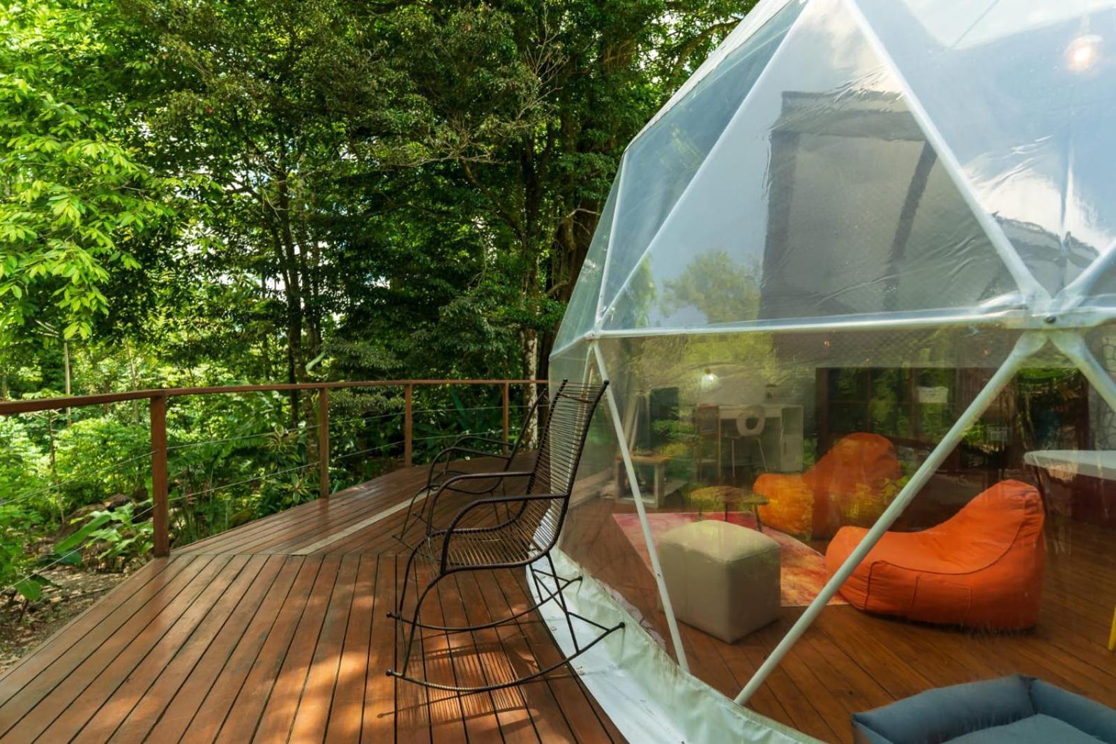 Bitzu Dome-Bijagua Riverside Glamping 외부 사진
